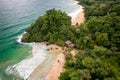 Panama. Bocas del Toro. Tropical Island Aerial View. Royalty Free Stock Photo