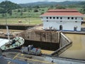 Panama canal Royalty Free Stock Photo