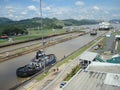 Panama canal Royalty Free Stock Photo