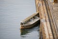 Panama Canal Lock Gate Royalty Free Stock Photo