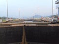 Panama canal Royalty Free Stock Photo