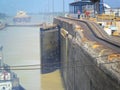 Panama canal Royalty Free Stock Photo