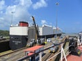 Panama canal Royalty Free Stock Photo