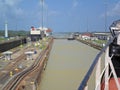 Panama canal Royalty Free Stock Photo