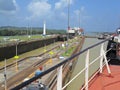 Panama canal Royalty Free Stock Photo