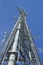 Panama City Beach Cell phone and radio tower stratospheric Royalty Free Stock Photo