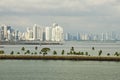 Panama City with causeway view