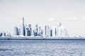 Panama City coastal view skyline of business district