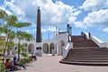 View of Plaza Francia in Casco Viejo, Panama City