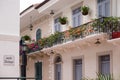 Panama City old casco viejo antiguo house Royalty Free Stock Photo