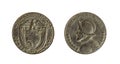 Panama coins Royalty Free Stock Photo