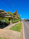 Panama, Dolega, central avenue on a sunny day