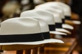 Panama hats Royalty Free Stock Photo