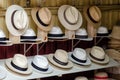 Panama hats Royalty Free Stock Photo