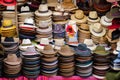 Panama hats Royalty Free Stock Photo