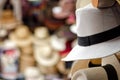 Panama hats Royalty Free Stock Photo