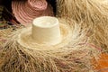 Panama hats Royalty Free Stock Photo