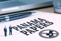 Panama Papers Crime Scandal Royalty Free Stock Photo