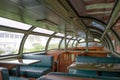 Panama Railway tourist train interior view