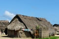 Panama, traditional house of residents of the San Blas archipelago