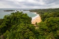 Panama. Bocas del Toro. Tropical Island Aerial View.