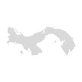 Panama vector central costa rica caribbean latin map panama icon Royalty Free Stock Photo