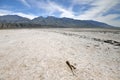 Panamint Range rises above valley floor, Death Valley