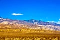 Panamint Valley desert in the Mojave Desert Royalty Free Stock Photo