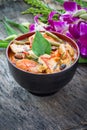 Panang chicken curry Royalty Free Stock Photo