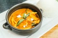 Panang curry chicken soup Royalty Free Stock Photo