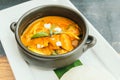 Panang curry chicken soup Royalty Free Stock Photo
