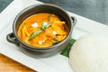 Panang curry chicken soup Royalty Free Stock Photo