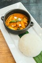 Panang curry chicken soup Royalty Free Stock Photo