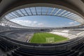 panaram view inside soccer stadio - fussballstadion panorama vor Spielbeginn