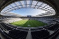 panaram view inside soccer stadio - fussballstadion panorama vor Spielbeginn