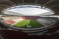 panaram view inside soccer stadio - fussballstadion panorama vor Spielbeginn