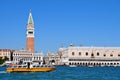 Panarama the Doge's Palace, Campanile