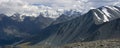 Panaramic view on Belukha mountain, Altai