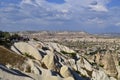 A panoramic view of Goreme valley