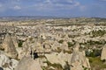 A panoramic view of Goreme valley