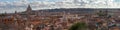 Panaramic view of Rome Royalty Free Stock Photo