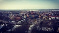 Panaroma of the small town of Lebork