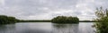 Panaroma view over the Heide lake in Bottrop