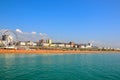 Panaromic view of Brighton Beach.