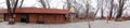 Panaromic View of a famous Shrine in Srinagar Royalty Free Stock Photo