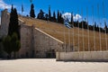 Panathenaic Olympic Stadium in Athens Royalty Free Stock Photo