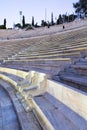 Panathenaic Stadium from Athen city Royalty Free Stock Photo