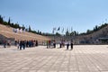 The Panathenaic Stadium in Athens, Greece Royalty Free Stock Photo