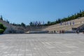 Panathenaic Stadium in Athens in Greece Royalty Free Stock Photo