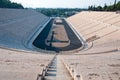 The Panathenaic Stadium on August 1, 2013 in Athens, Greece. Royalty Free Stock Photo